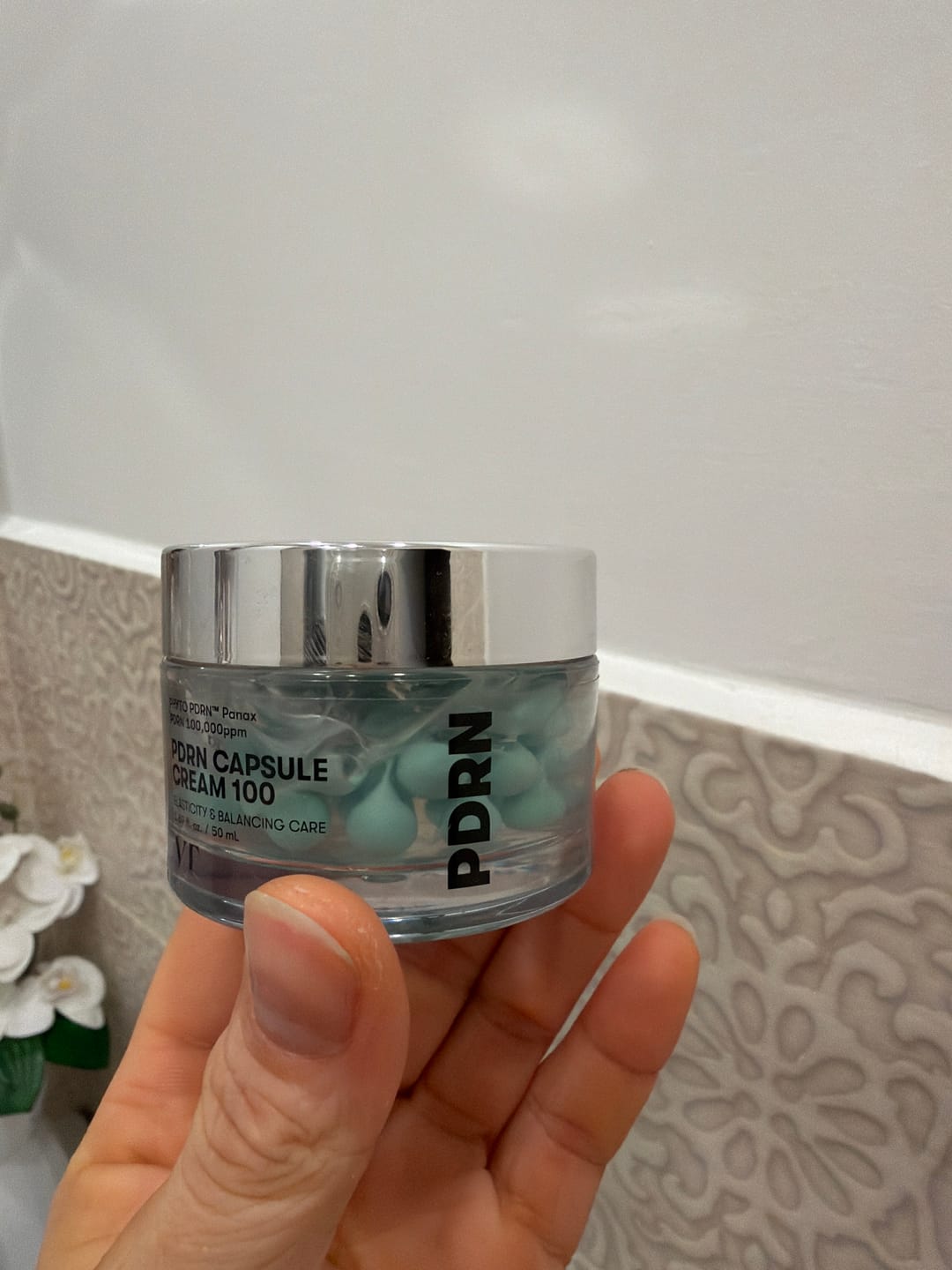 Customer photo review of Kapsulu krēms ar PDRN un peptīdiem VT Cosmetics PDRN Capsule Cream 100