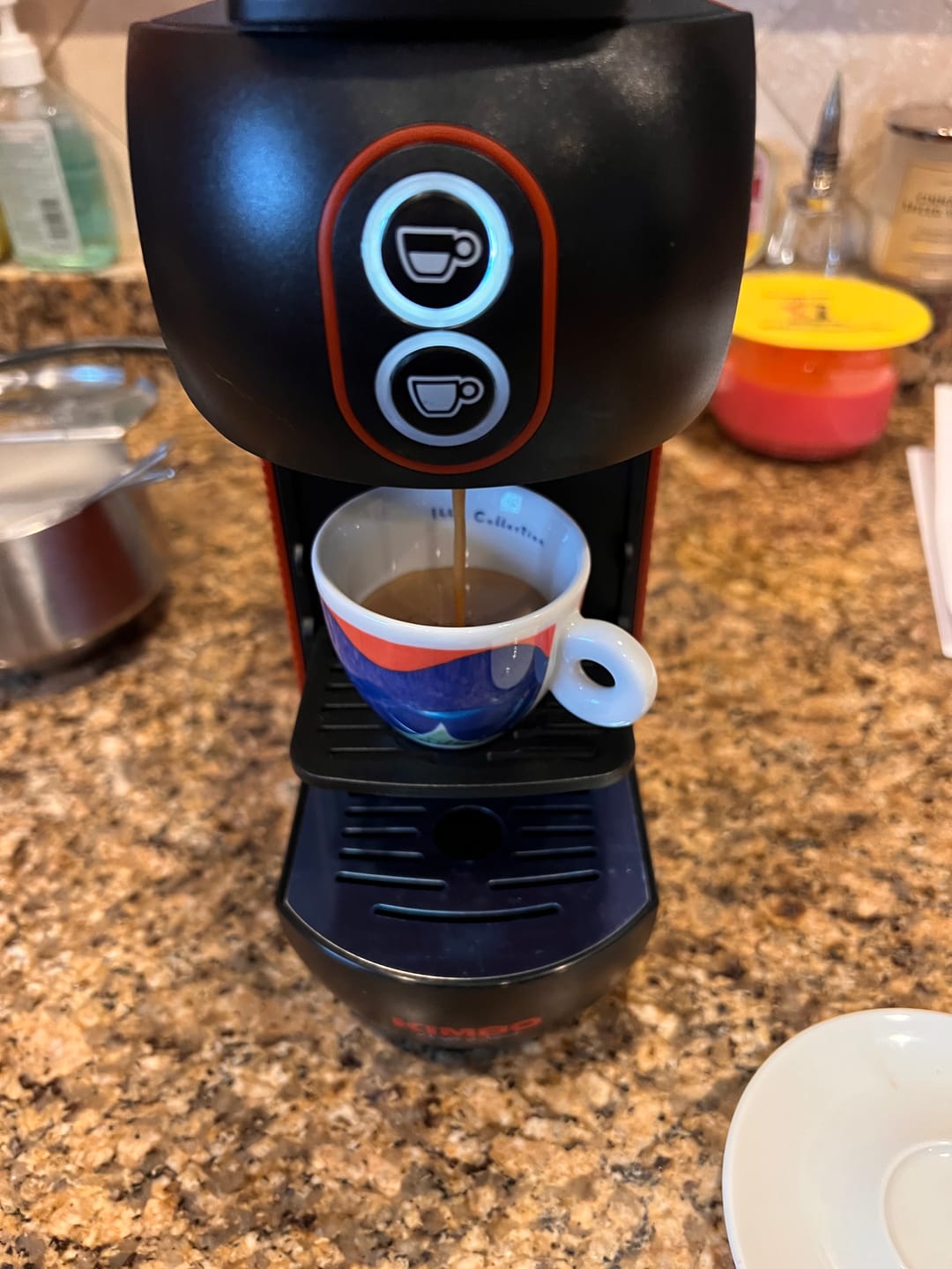 Customer photo review of Kimbo Nespresso™ Compatible Machine by Capitani