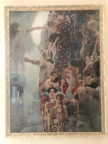 Customer photo review of Medicine (Colorized) | Gustav Klimt | 1901