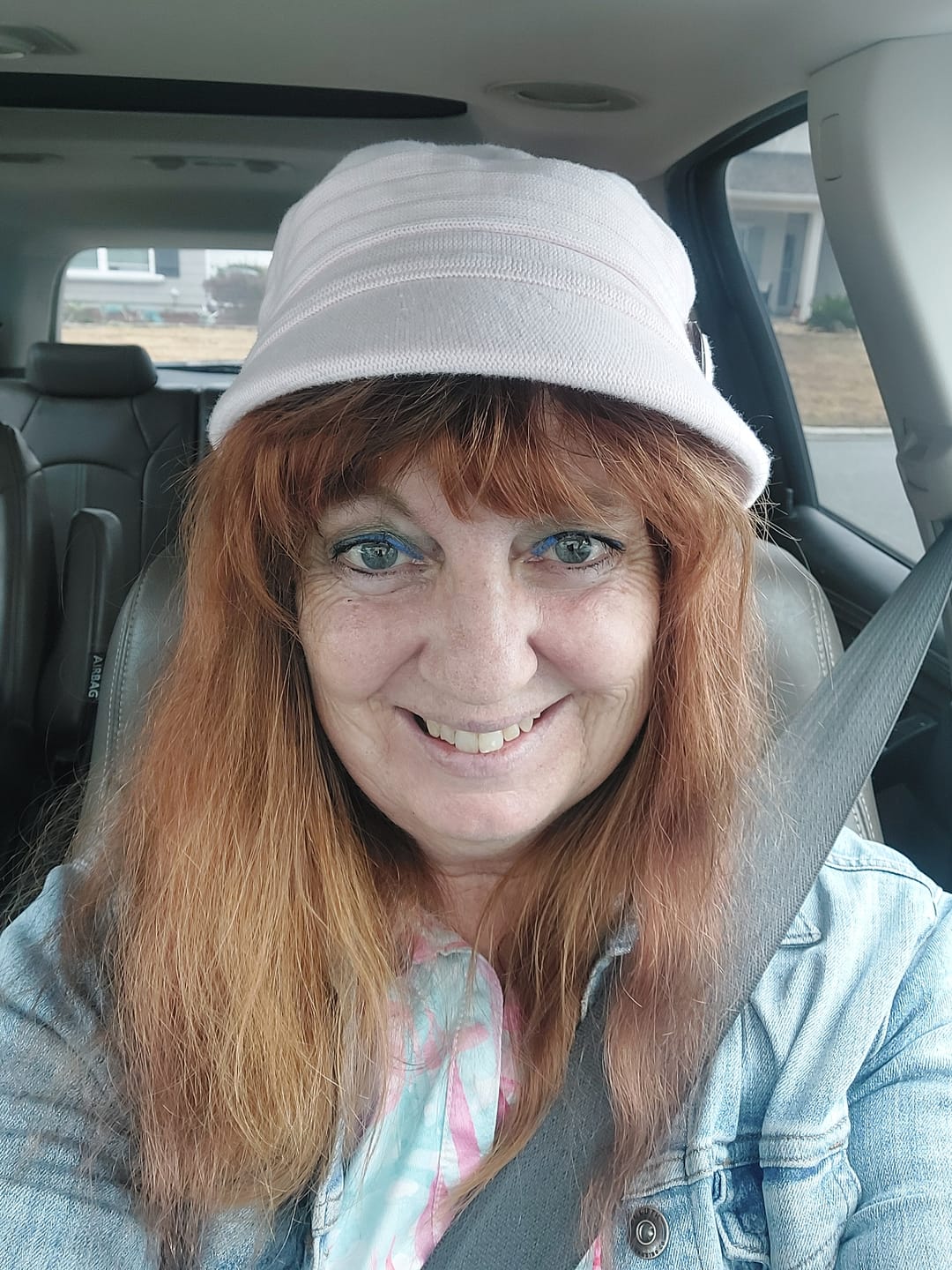 Customer photo review of Susan ︳Human Hair Topper With Bang For Women, 6-20", 10*12cm Base All Shades