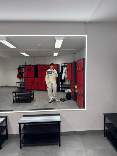 Customer photo review of Omirad “COPYCAT WAR” Heavy Waffle Long Sleeve