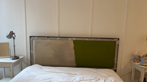 Customer photo review of Fabric Paint -- Olive