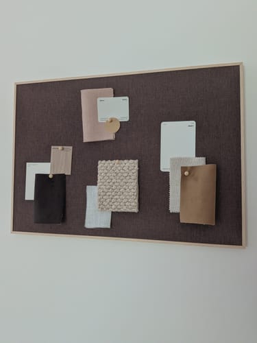 Customer photo review of Muse Pinboard A2