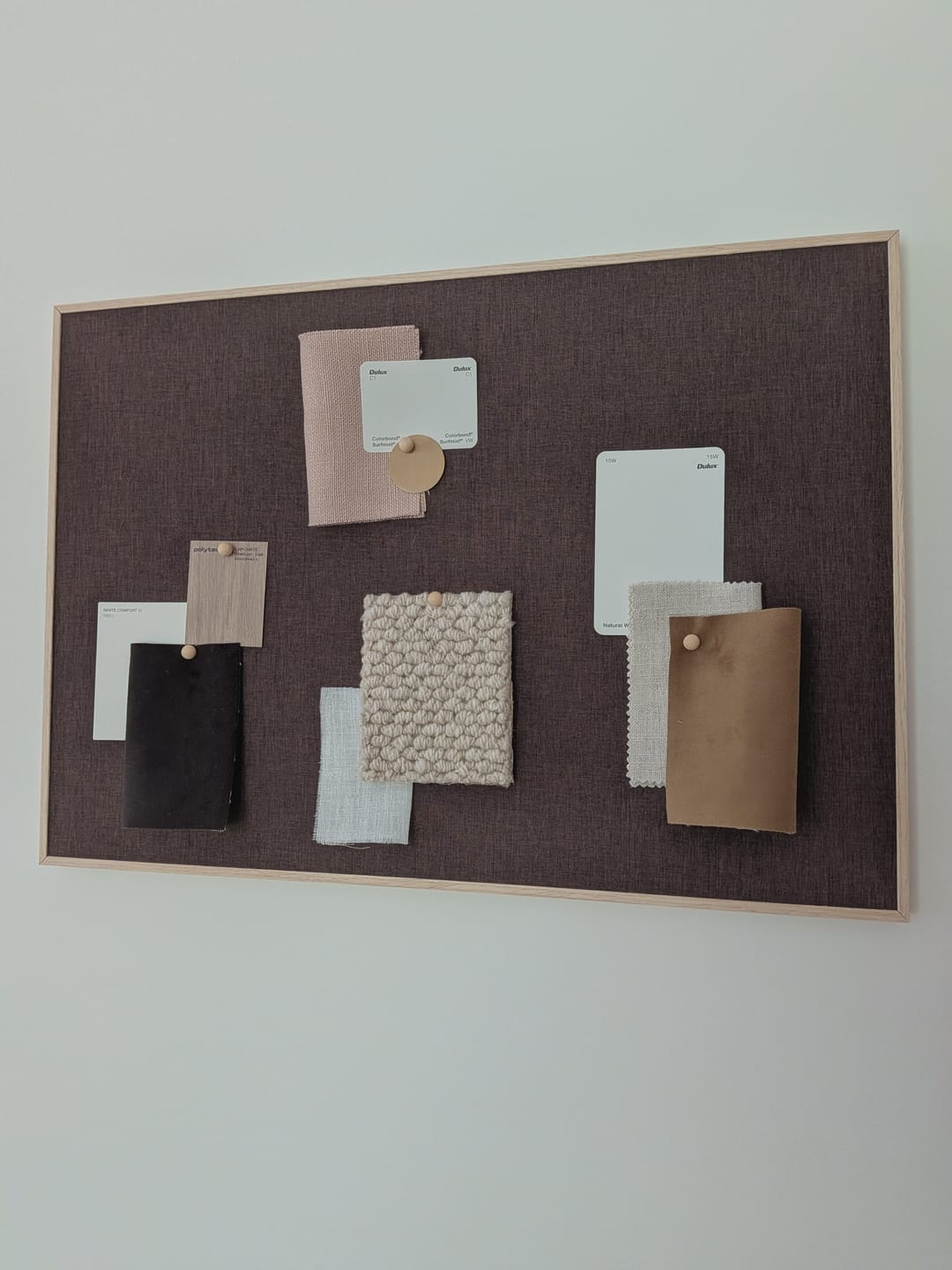 Customer photo review of Muse Pinboard A2