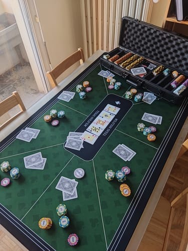 Customer photo review of Poker Set Monte Carlo Cash Game 750
