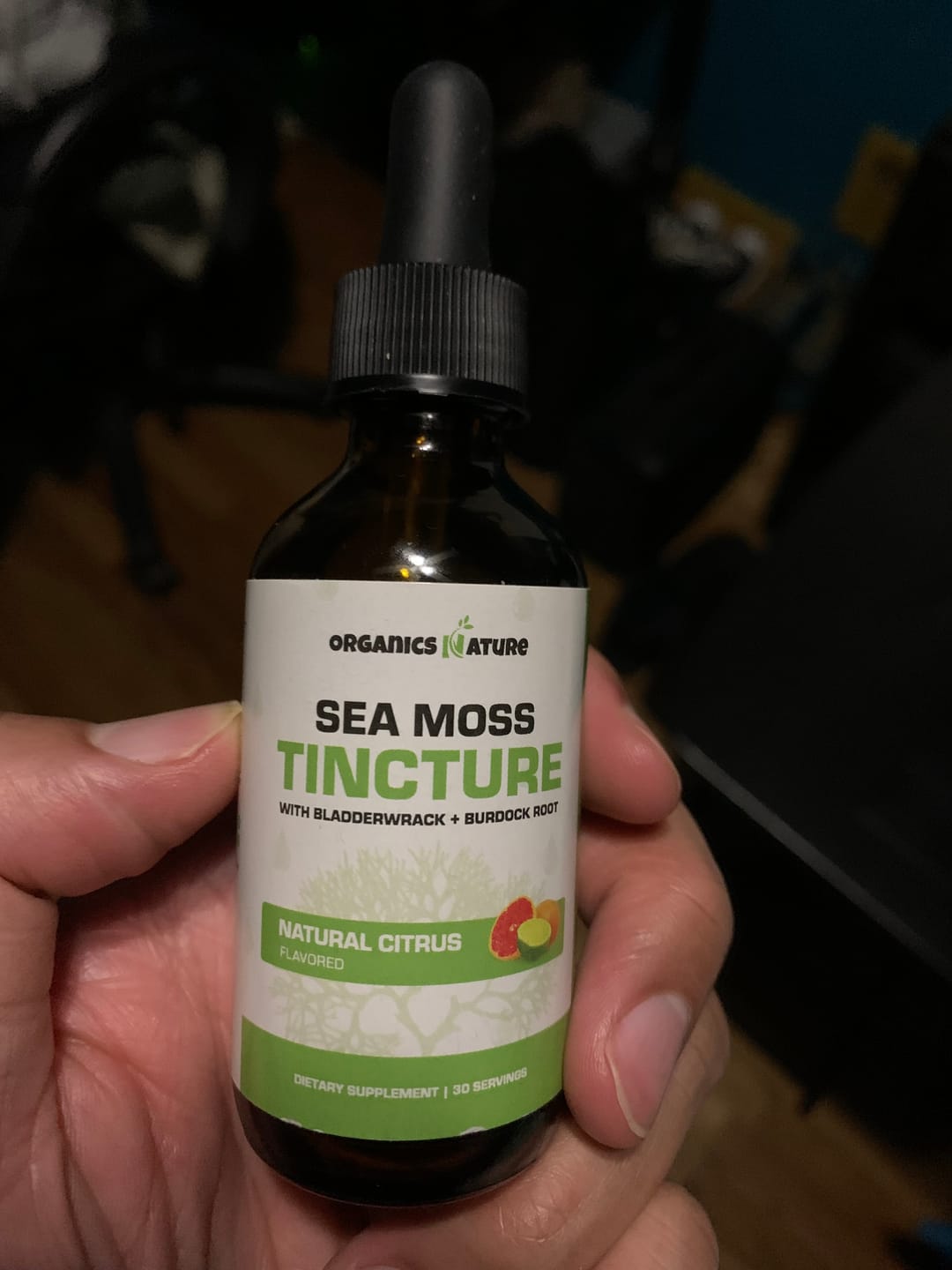 Customer photo review of Sea Moss Tincture - Gift