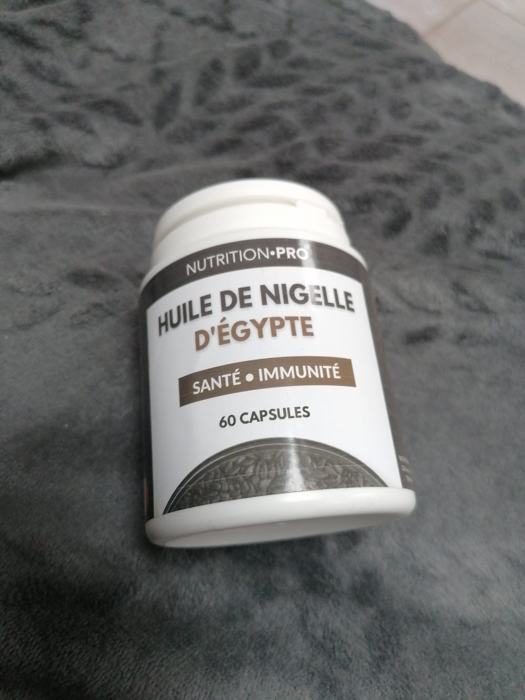 Customer photo review of HUILE DE NIGELLE D'ÉGYPTE - 60 CAPSULES