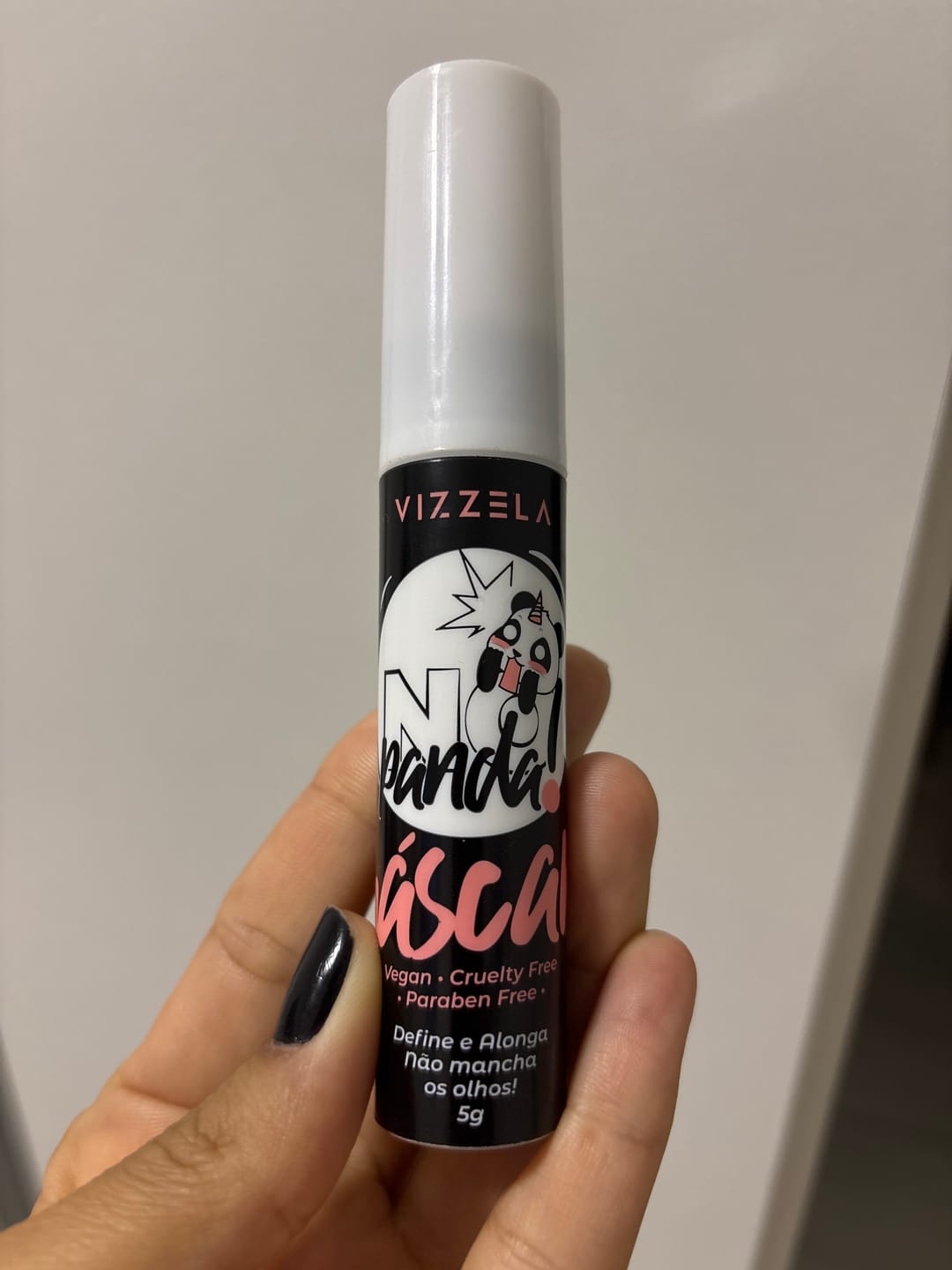 Customer photo review of Máscara Para Cílios No Panda Vizzela - Preta