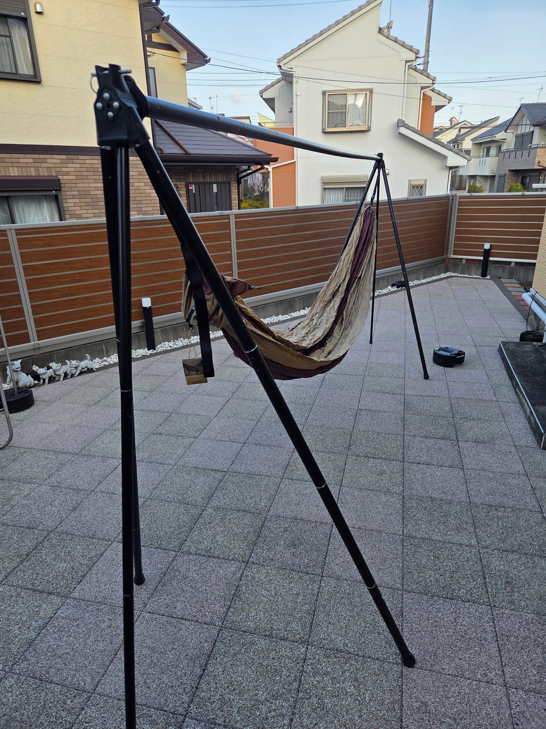 Customer photo review of Turtlebug Camper Hammock Stand