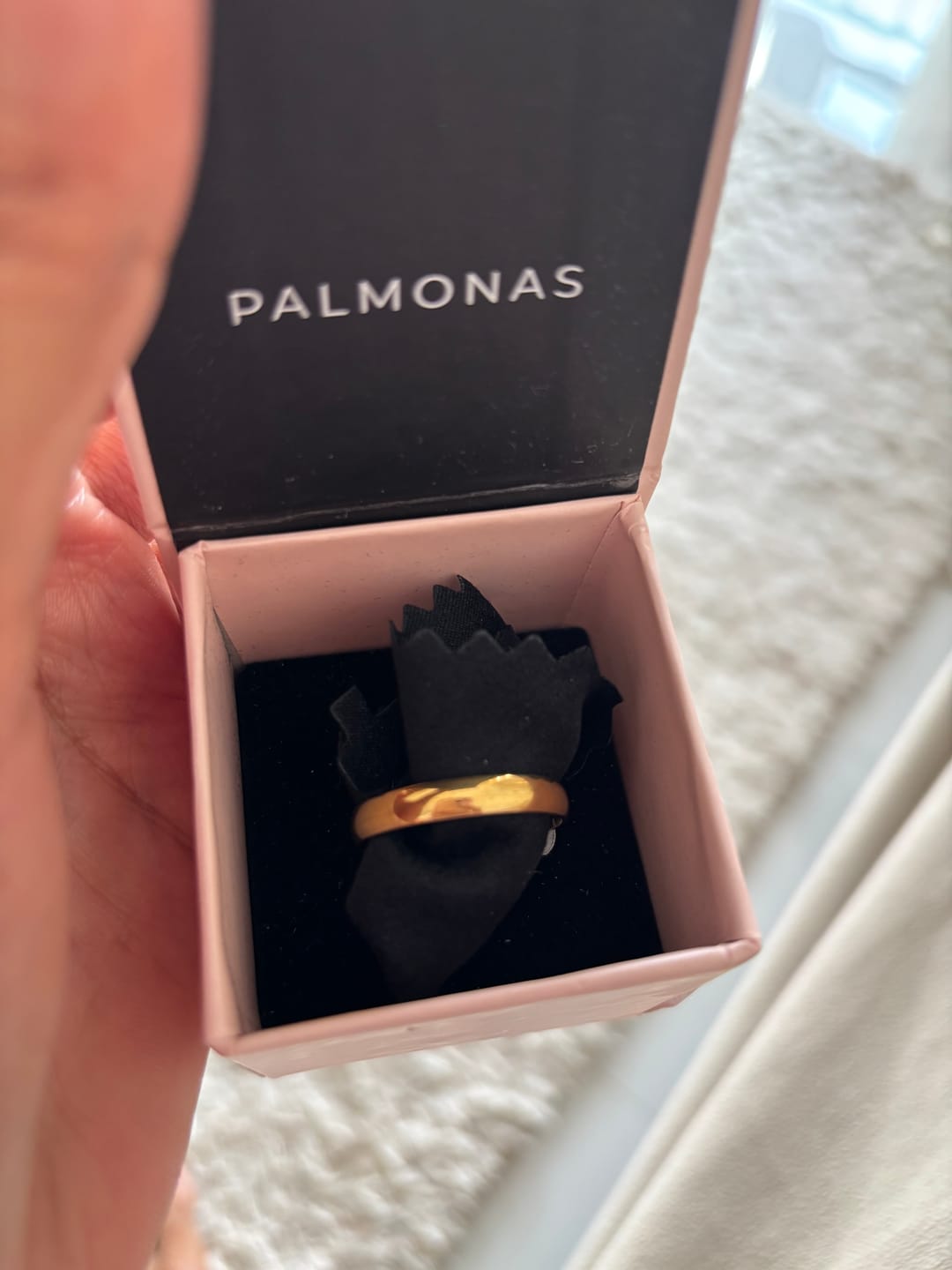 Customer photo review of Lustre Band Classic Ring