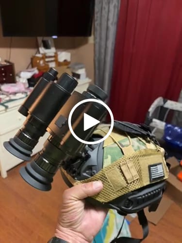 Customer video review of NIGHTOPS Helmet Cover