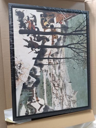 Customer photo review of The Hunters in the Snow | Pieter Bruegel the Elder | 1565