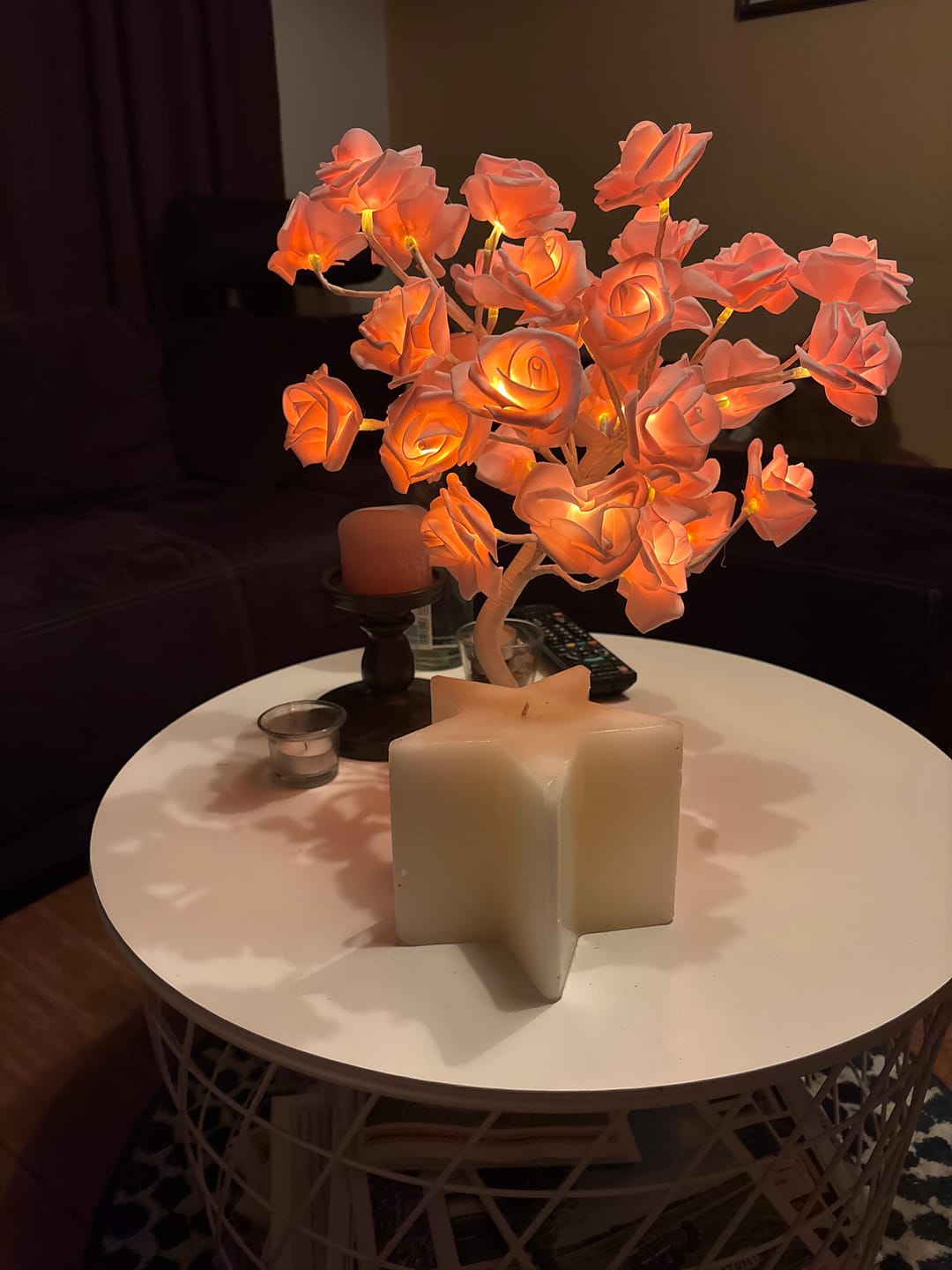 Customer photo review of Bäumlein® - mit 32 LED Rosen