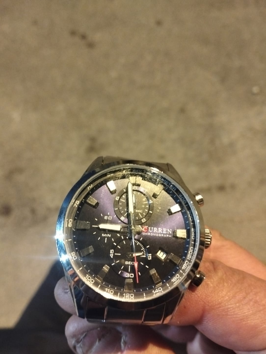 Customer photo review of Curren Monte Carlo® orologio uomo acciaio