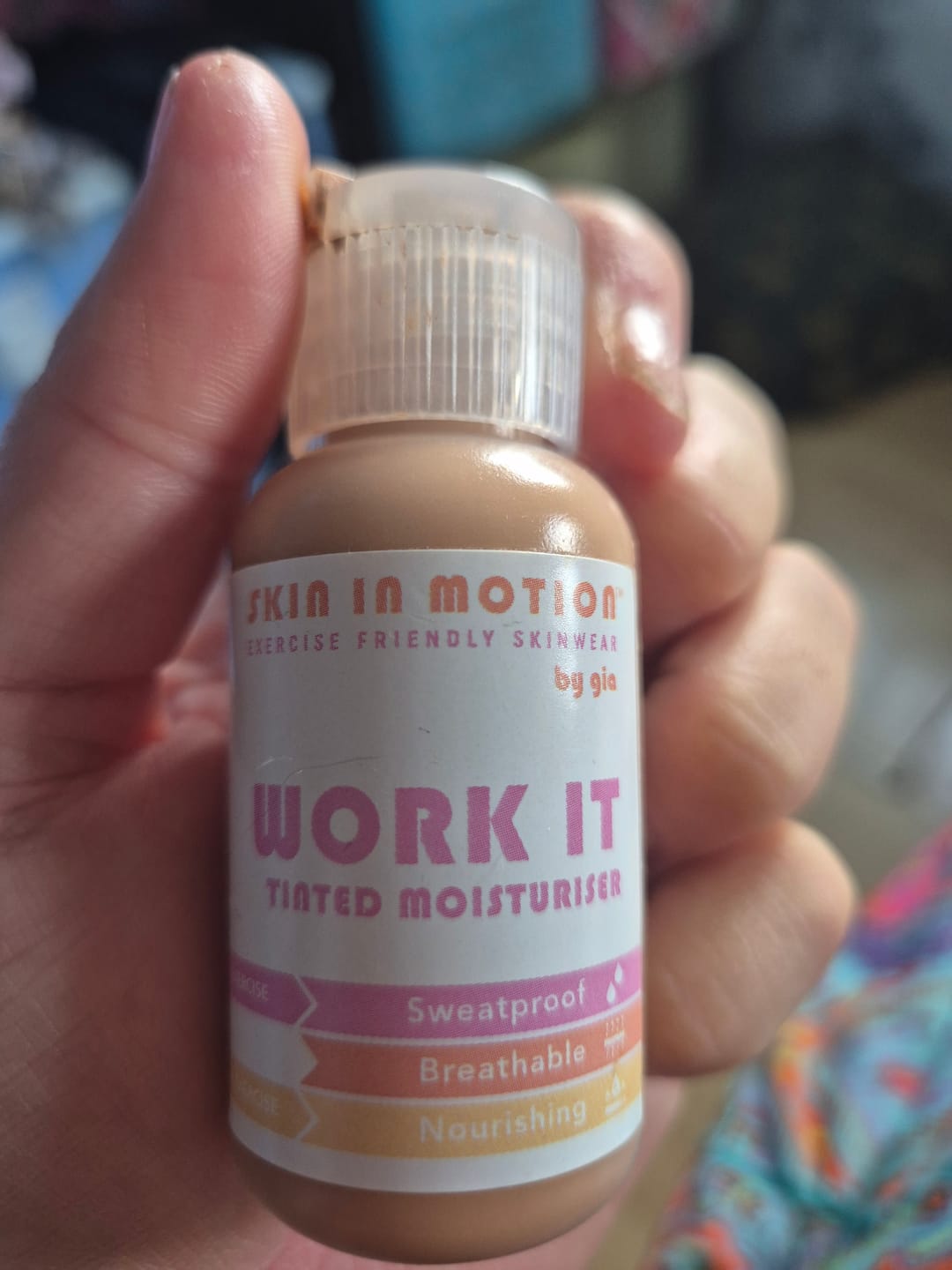 Customer photo review of WORK IT Tinted Moisturiser- Medium