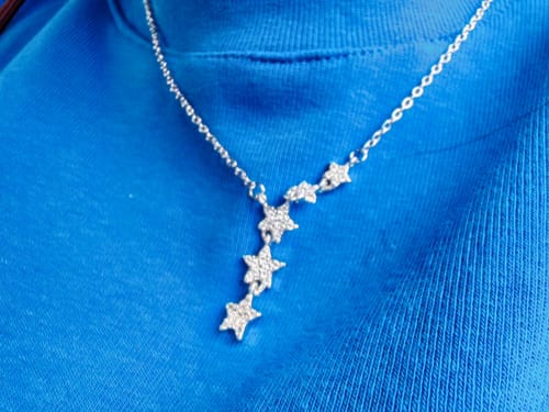 Customer photo review of Jolie Star Necklace