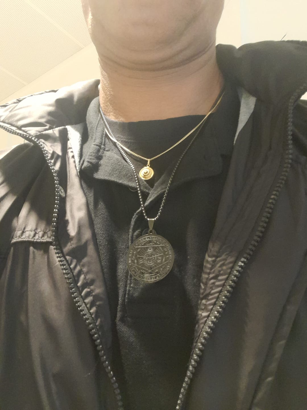 Customer photo review of Pendentif Sceau des 7 Archanges