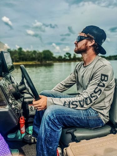 Customer photo review of Men's UPF 50+ Long Sleeve Fishing Shirt FS01M