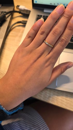Customer photo review of Anillo Media Churumbela 2 mm