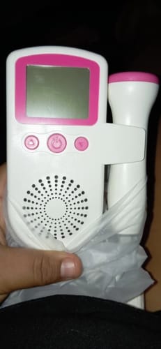 Customer photo review of Fetal Doppler™ Baby Heart Monitor