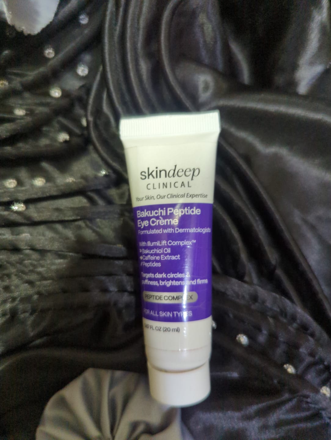 Customer photo review of Bakuchi Peptide Eye Crème