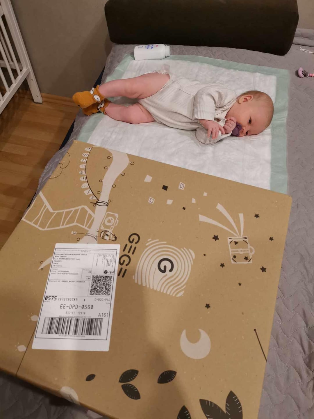 Customer photo review of BABY DIAPERS