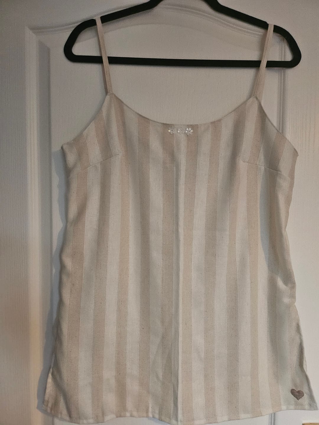 Customer photo review of Yarn Dyed Linen Viscose Fabric