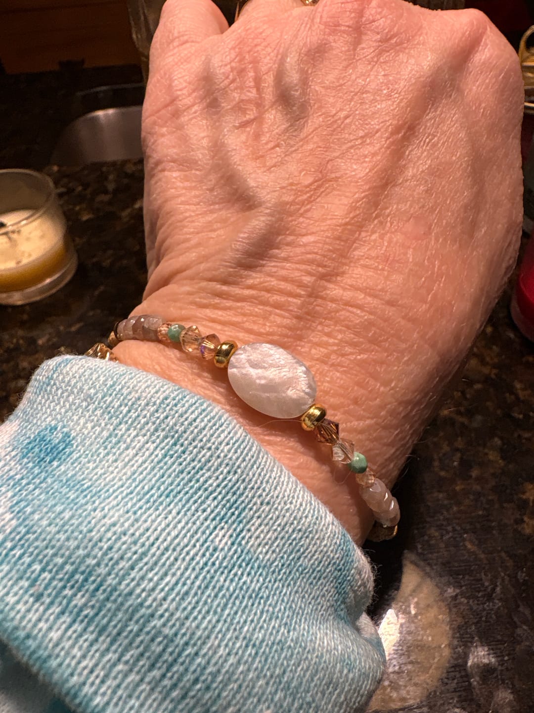 Customer photo review of Oval Chic Candy Bracelet