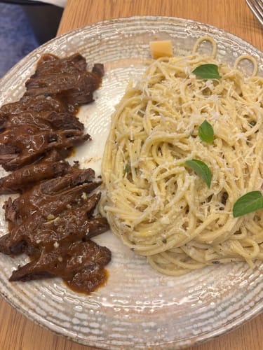 Customer photo review of Aged Hanger Steak