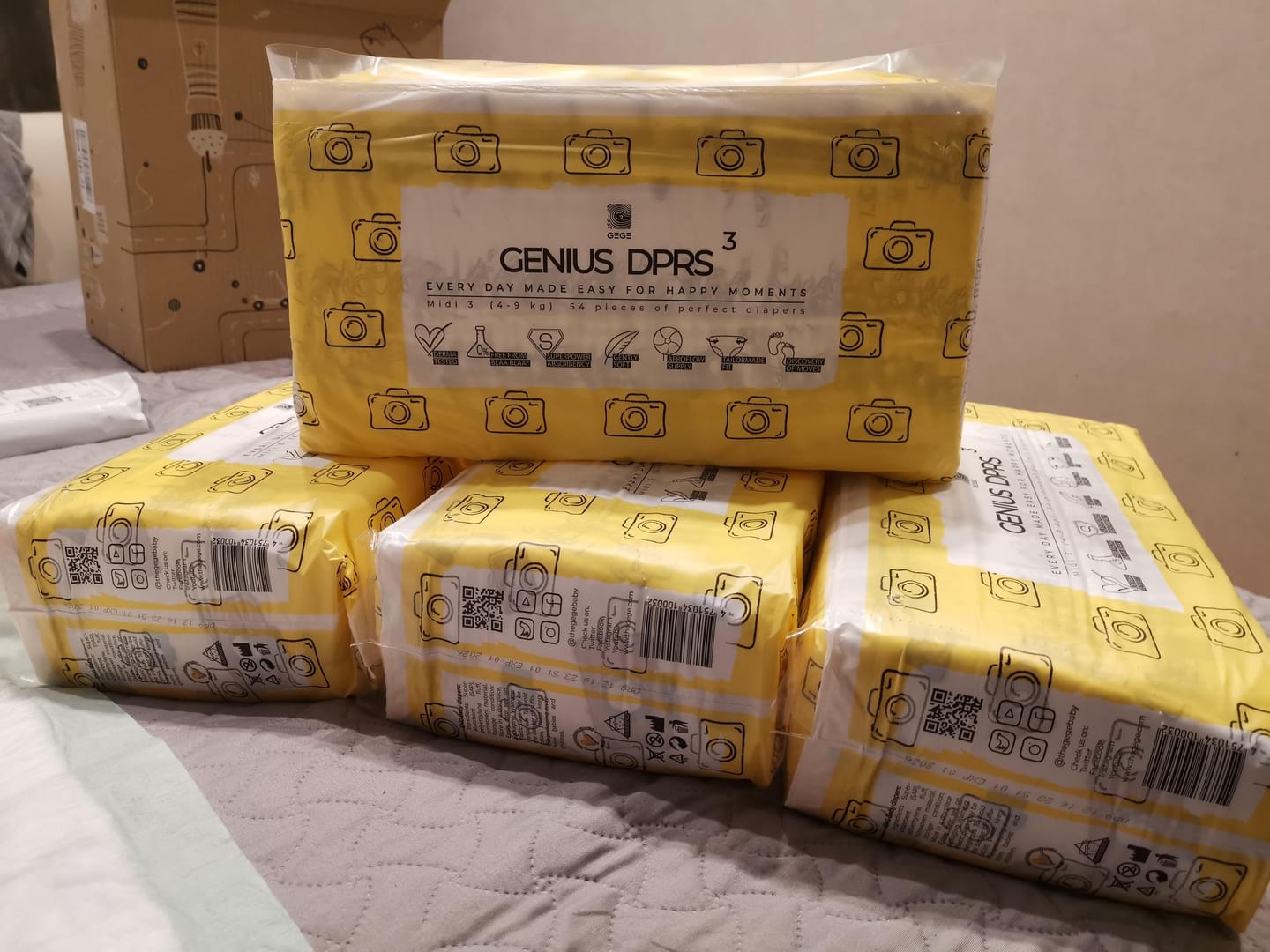Customer photo review of BABY DIAPERS