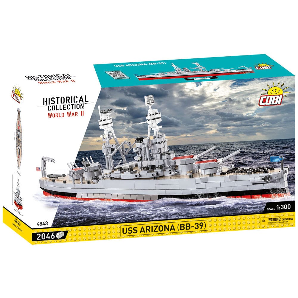 Customer photo review of COBI Battleship USS Arizona (BB-39): Set #4843