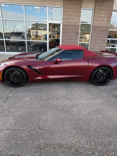 Customer photo review of CUSTOM 2-PIECE BLACK DEEP DISH FORGED WHEELS: RV-T081