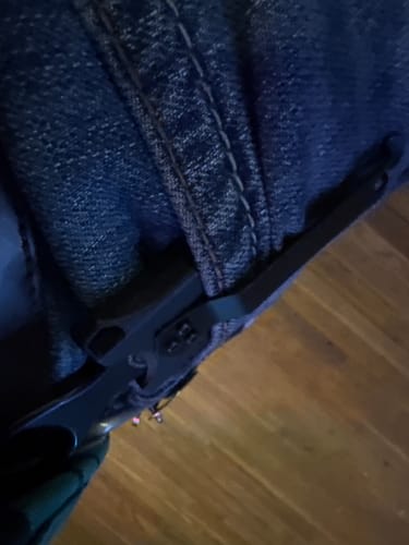 Customer photo review of Single Loop Molle/Pals Dagger Sheath