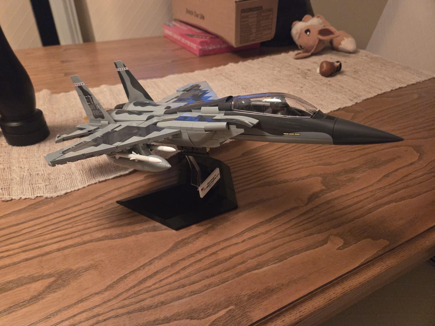 Customer photo review of COBI Boeing F-15EX Eagle II Fighter Jet : Set #5900