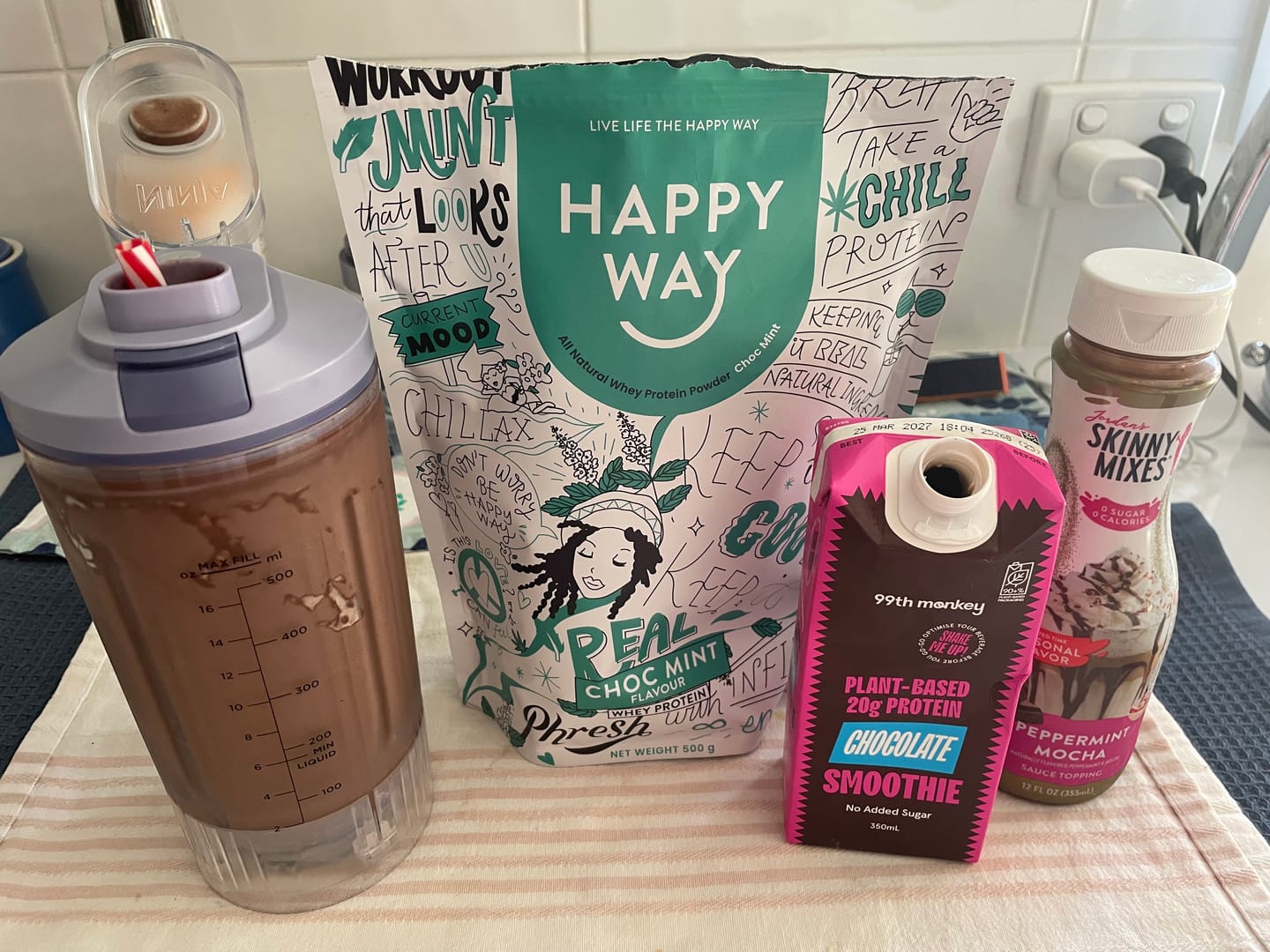 Customer photo review of 12x Plant-Based Protein Smoothie - Chocolate