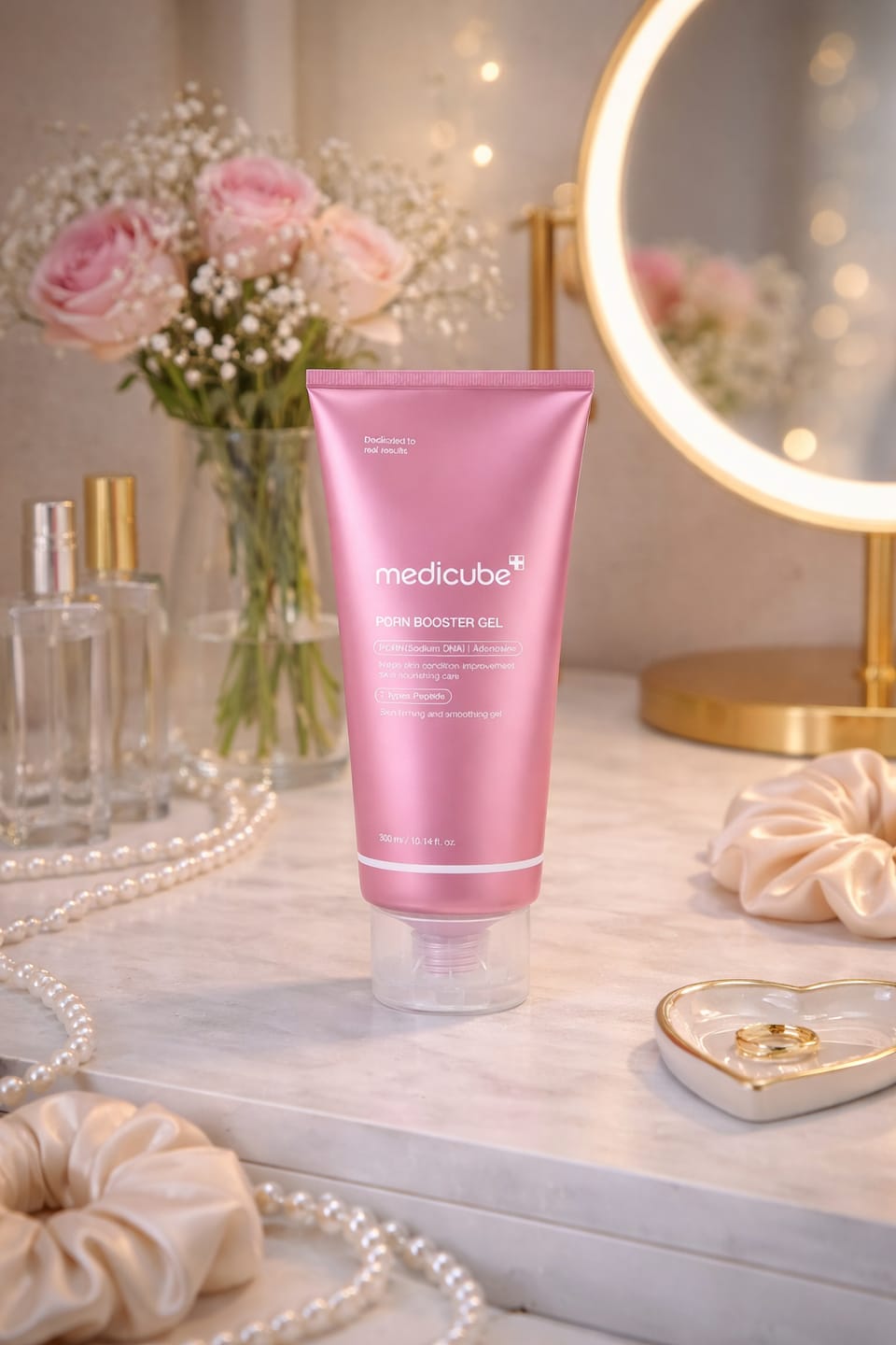 Customer photo review of Gels-būsteris ar PDRN mikrostrāvas ierīcei Medicube PDRN Booster Gel