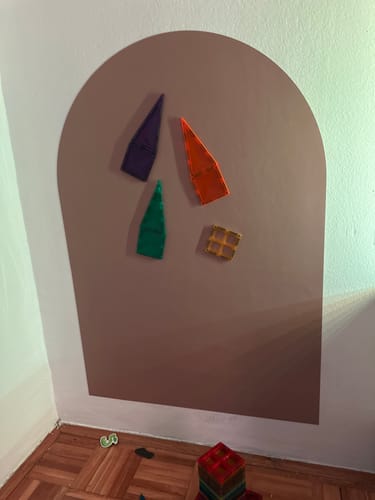 Customer photo review of Magnetic Wall Board