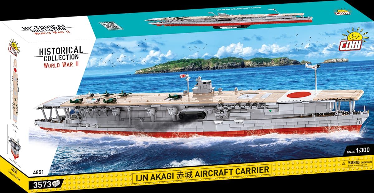 Customer photo review of COBI IJN Akagi Aircraft Carrier : Set #4851