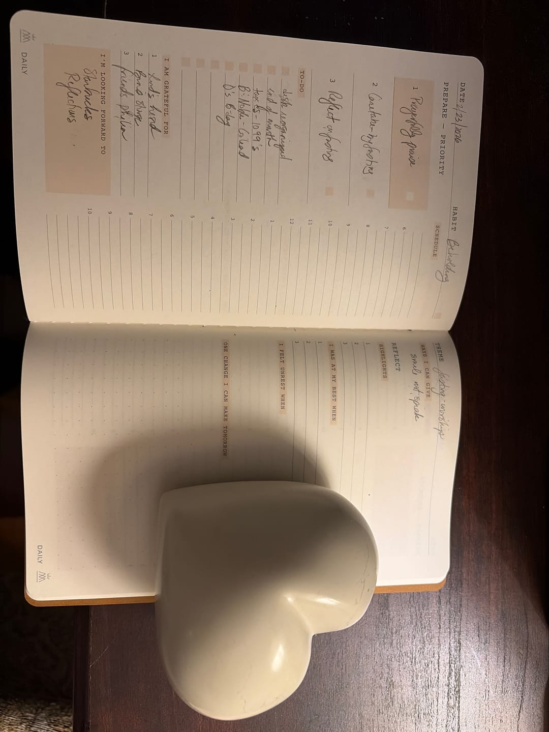 Customer photo review of Monk Manual 30-Day (Softcover)