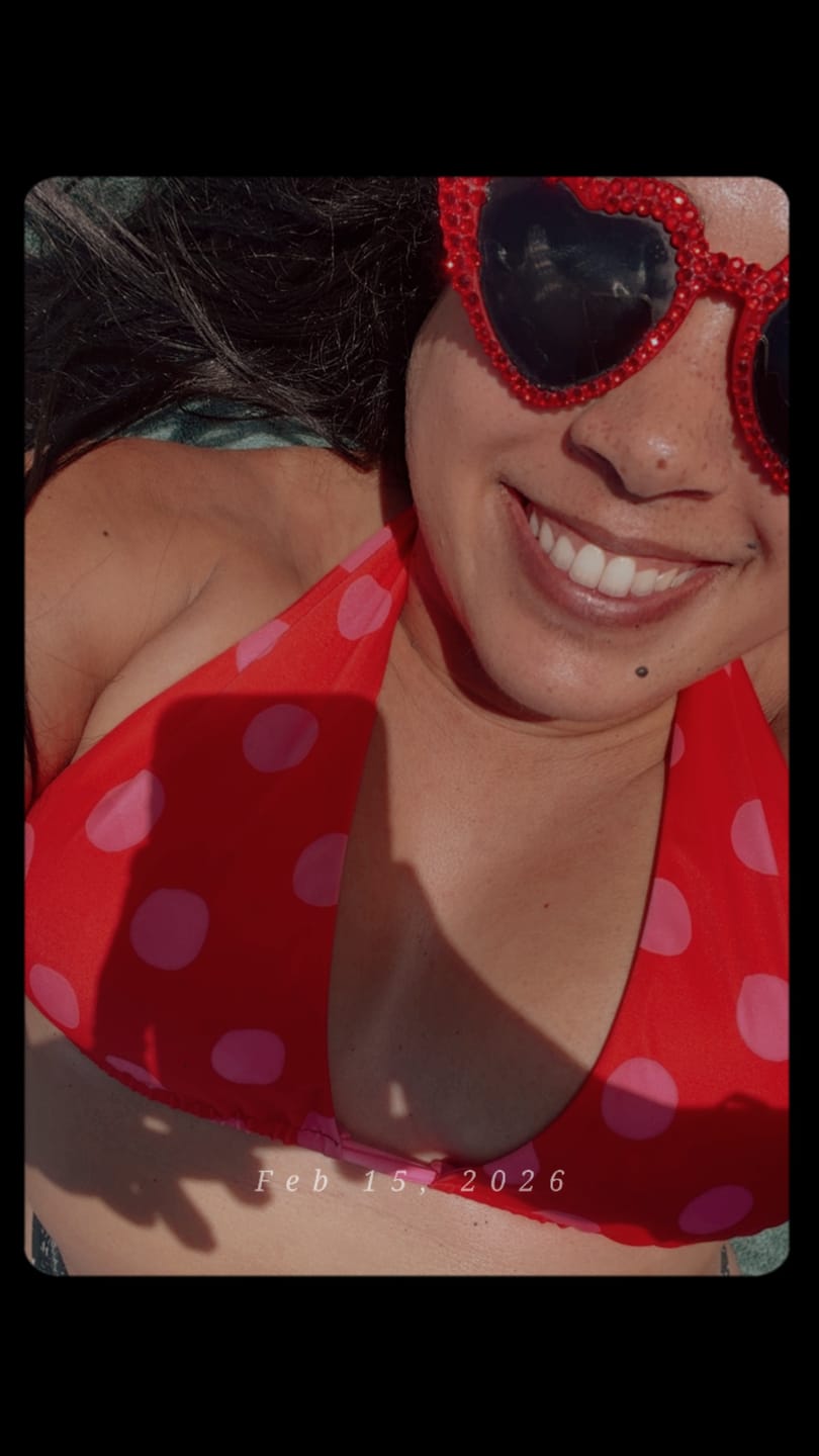 Customer photo review of Clara Multi Use Top- Polka Dot