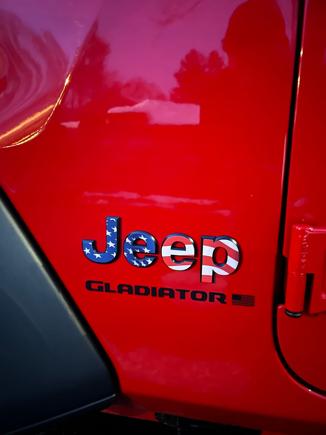 Customer photo review of JEEP Gladiator Emblem Overlay Decal Set | Fits 2020+ Jeep Gladiator