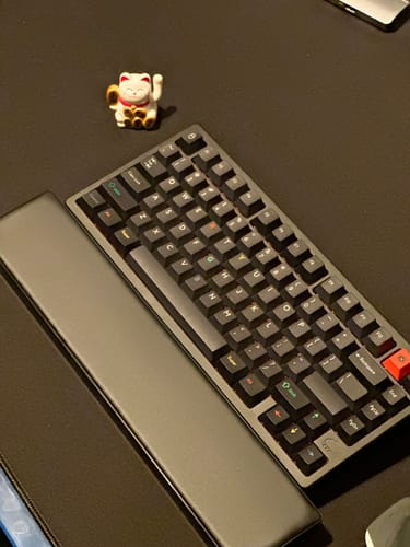 Customer photo review of WOBKEY Rainy75 - 75% Aluminum Mechanical Keyboard