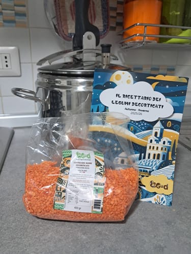 Customer photo review of Legumi Decorticati 𝐋𝐞𝐠𝐮𝐝 a basso indice glicemico pacchi da 400 gr