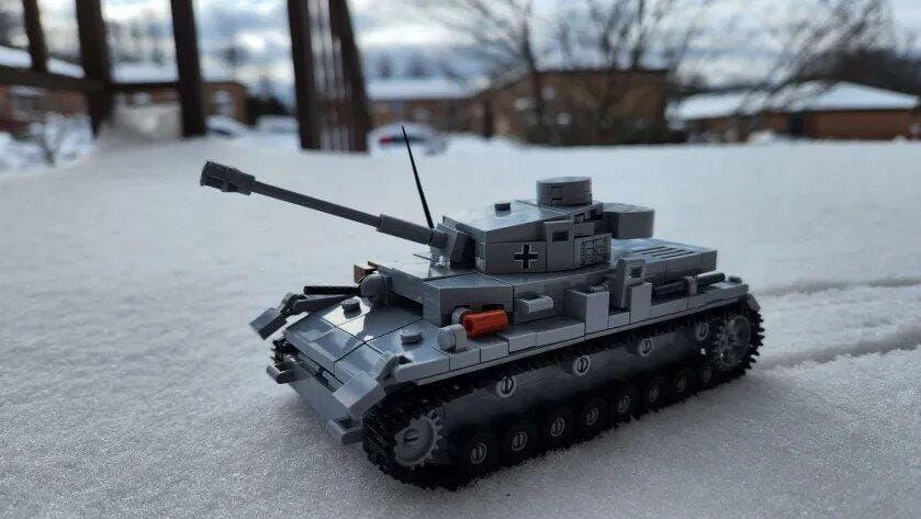 Customer photo review of COBI Panzer IV Ausf. G 1:48: Set #2714