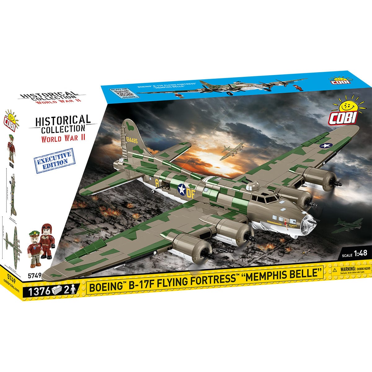 Customer photo review of COBI EXECUTIVE EDITION Boeing B-17F Flying Fortress "Memphis Belle" : Set #5749