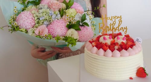 Customer photo review of Strawberry Bunny