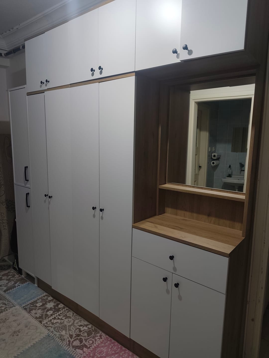 Customer photo review of Rani F1 Çok Amaçlı Dolap 2 Kapaklı 6 Raflı Banyo Kiler Mutfak Dolabı Beyaz M1