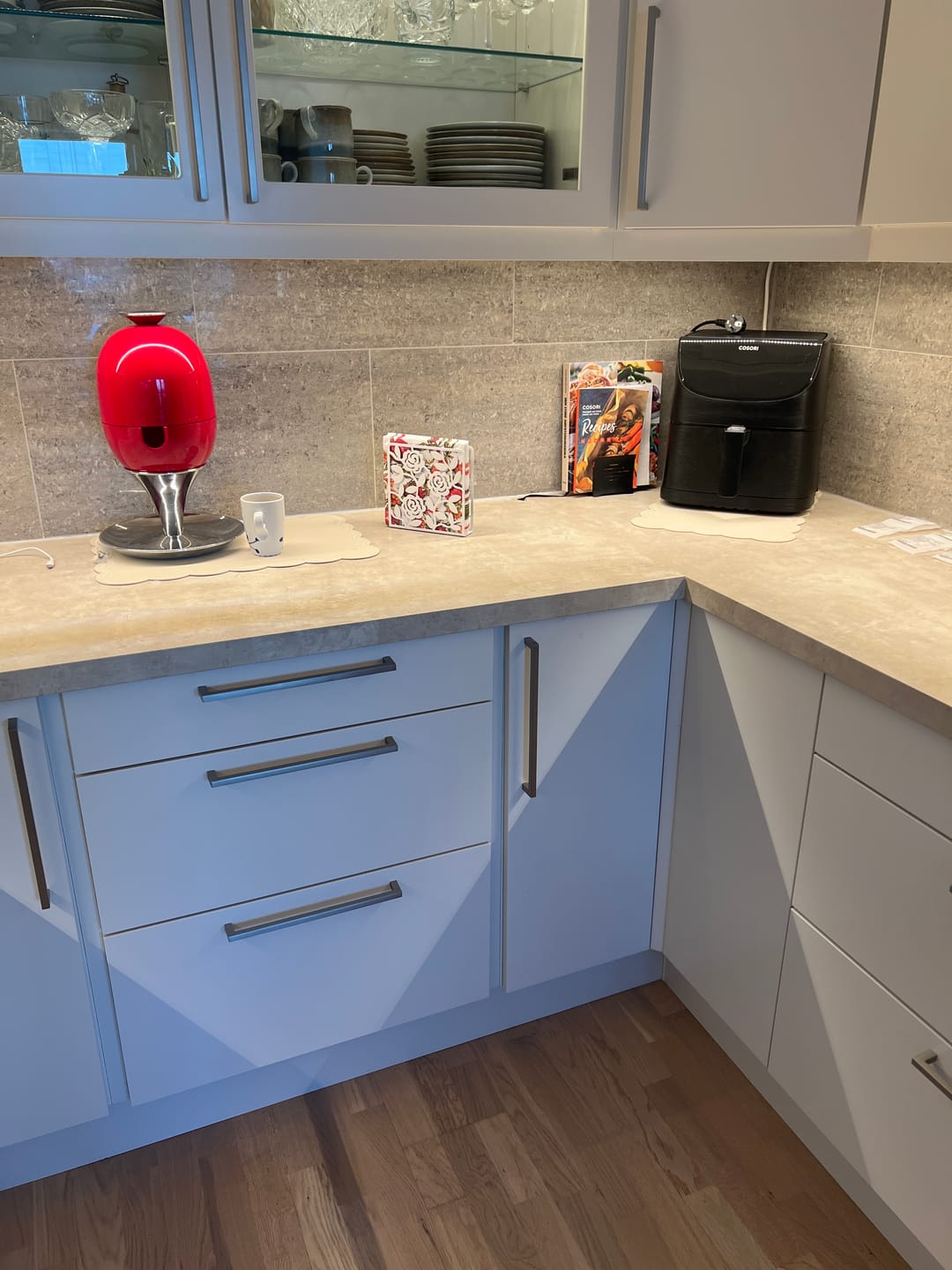Customer photo review of Premium Limewash beige kontaktplast