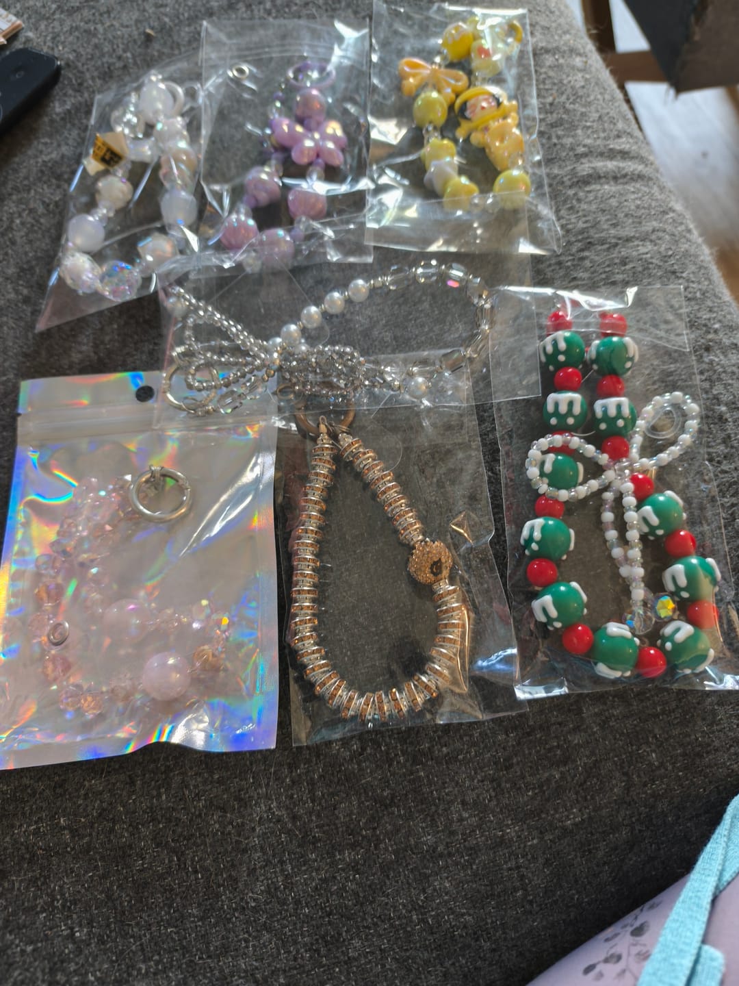 Customer photo review of Keychain Lucky Bags (Random shipment, no style specified)