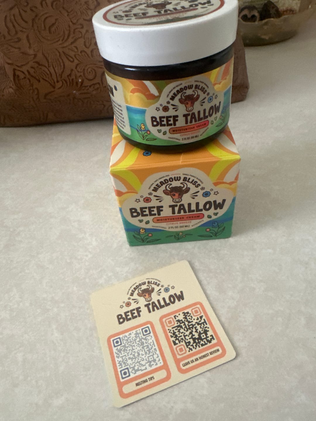Customer photo review of Meadow Bliss Beef Tallow